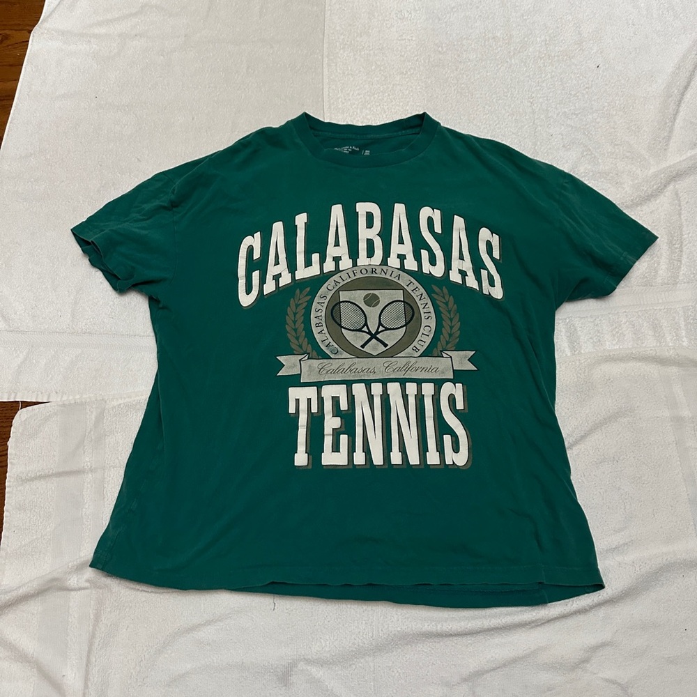 Abercrombie & Fitch Tennis Graphic T-Shirts